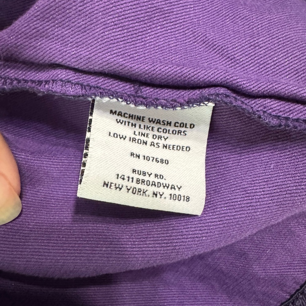Ruby Rd size 14 Purple Women's Jacket - Picture 5 of 10